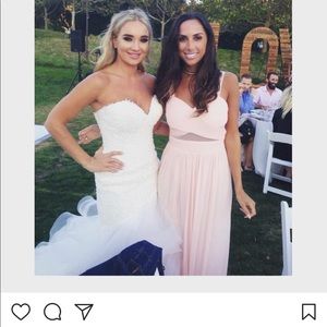 Eureka light pink gown